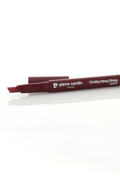 Pierre Cardin Chubby Dewy Glowy Lipstick - Parlak Bitişli Nemlendirici Kalem Ruj - Dark Plum-436