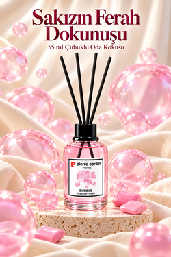 Pierre Cardin Reed Diffuser 55 ml- Bubble - Oda Kokusu