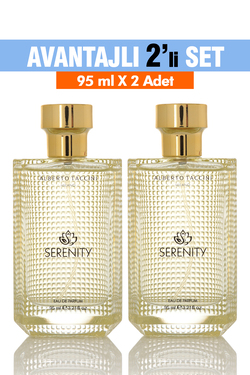 88856 2'Li Set Alberto Taccini SERENITY Kadın Parfümü - 95 ml