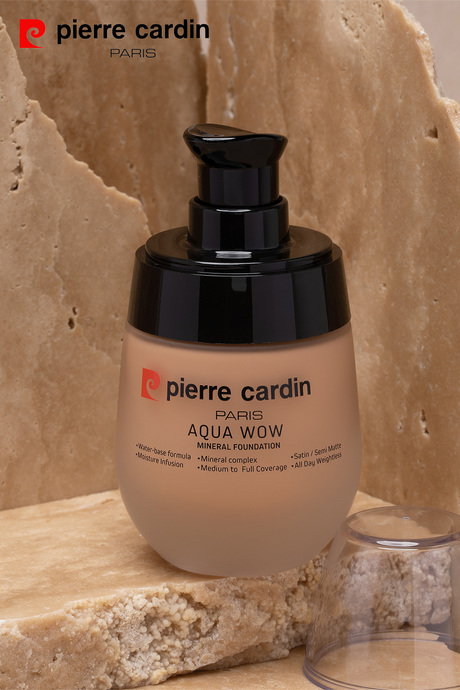 Pierre Cardin Aqua Wow Mineralli Su Bazlı Fondöten Rose Skin with Neutral Beige