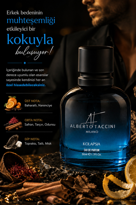 Alberto Taccini Kolapsia EDP Erkek Parfümü 50 ML