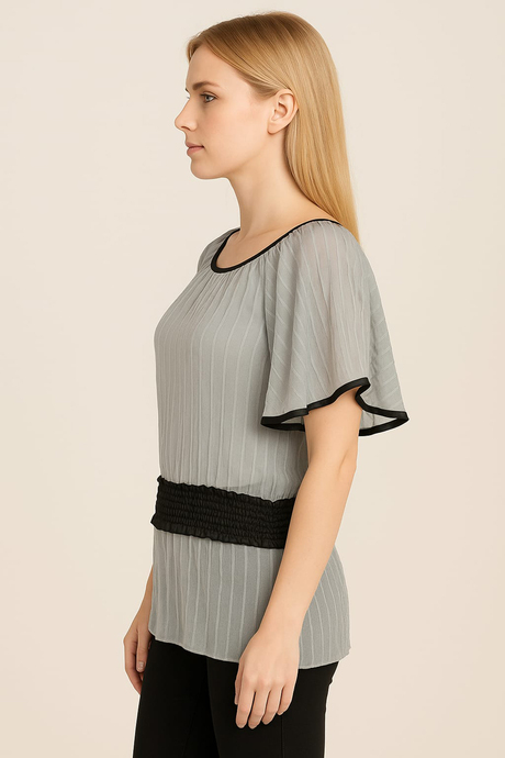 DoReMi Şifon Tül Kısa Elbise