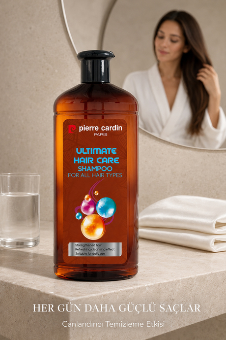 Pierre Cardin Ultimate Hair Care Shampoo For All Hair Types 750 ml