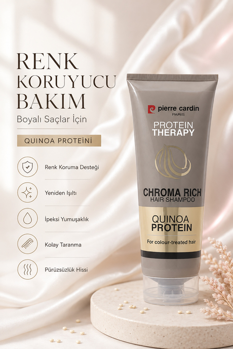 Pierre Cardin Protein Therapy Renk Koruyucu Bakım Şampuanı 250 ml