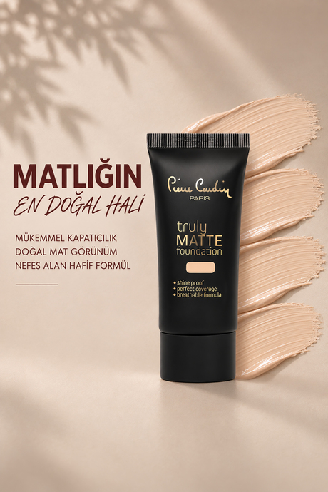 Pierre Cardin Truly Matte Foundation Nude Buff