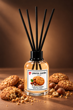 Pierre Cardin Reed Diffuser 110 ml Hazelnut Cookies- Fındıklı Kurabiye Oda Kokusu