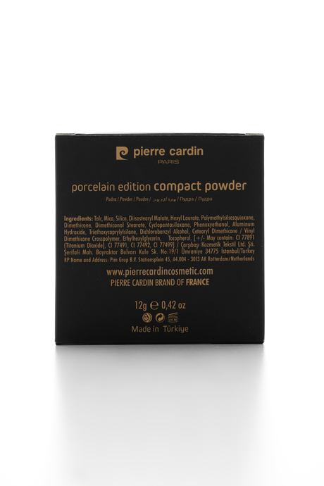 Pierre Cardin Porcelain Edition Compact Powder - Pudra - Neutral Beige