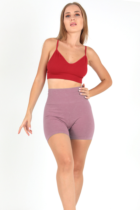 DoReMi Yüksek Bel Kısa Spor Tayt