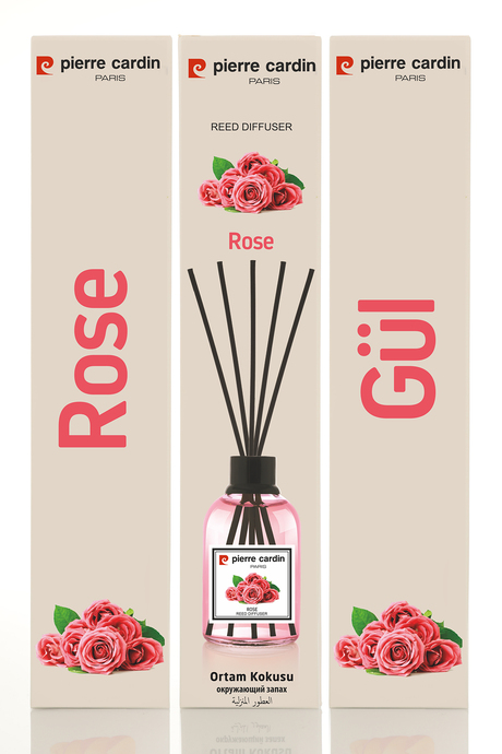 Pierre Cardin Reed Diffuser 110 ml – Rose – Gül Oda Kokusu