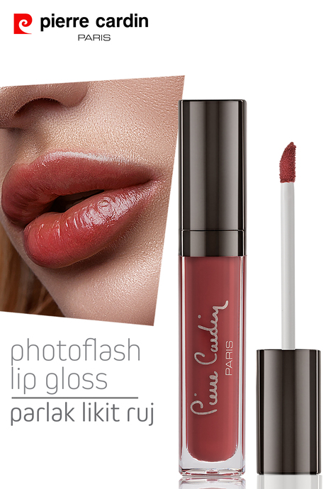 Pierre Cardin Photoflash Lipgloss – Parlak Likit Ruj - Fusion Coral