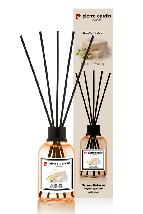 Pierre Cardin Reed Diffuser 110 ml - White Soap - Beyaz Sabun - Oda Kokusu