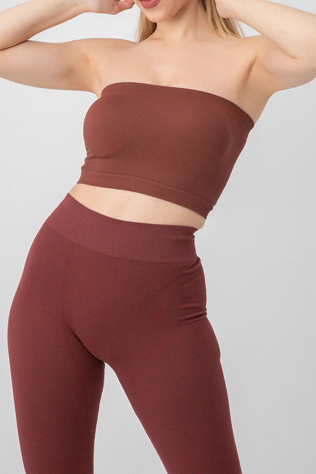 DoReMi Seamless Straplez Fitilli Spor Büstiyer