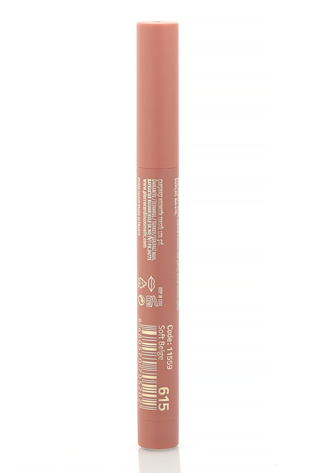 Pierre Cardin Chubby Silky Matte Lipstick –  Waterproof- Suya Dayanıklı Soft Mat Kalem-Ruj-Soft Beige-615