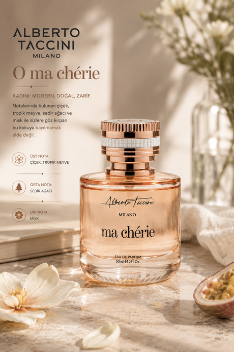 Alberto Taccini Ma Chérie EDP Kadın Parfümü 50 ML