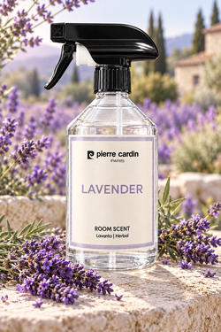 Pierre Cardin Room & Laundry Scent Spray Lavender 500 ml - Rahatlatıcı Lavanta Oda ve Çamaşır Kokusu Spreyi
