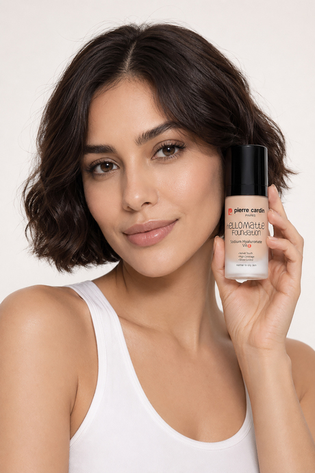 Pierre Cardin HelloMatte Foundation - Medium Beige - 30 ML