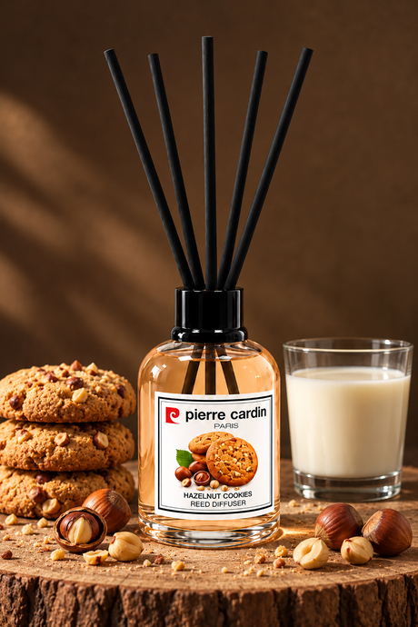 Pierre Cardin Reed Diffuser 110 ml Hazelnut Cookies- Fındıklı Kurabiye Oda Kokusu