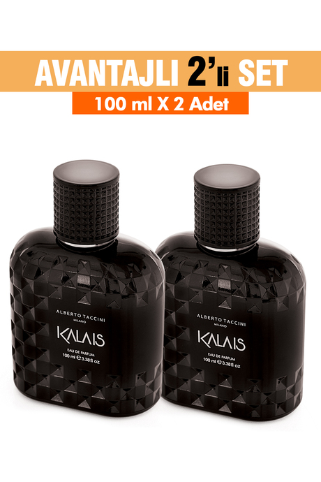 2'Li Set Alberto Taccini KALAIS Erkek Parfümü - 100 ml