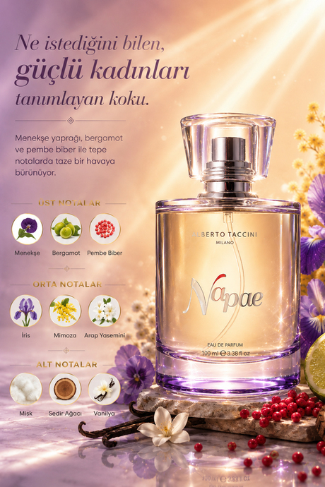 Alberto Taccini NAPAE Kadın Parfümü - 100 ml