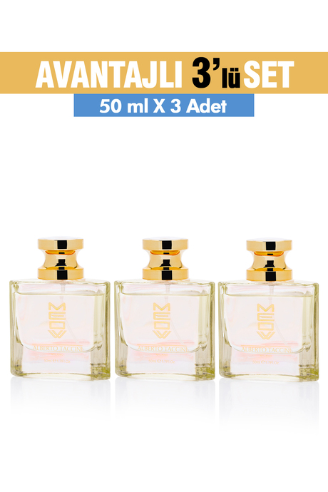 3'Lü Set Alberto Taccini  Meow Kadın Parfüm 50 ml
