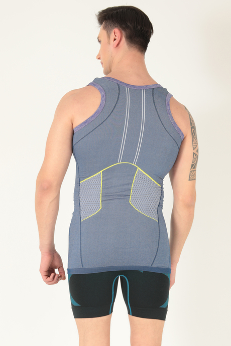 Sporcu Unisex Gym Seamless Dikişsiz T-shirt