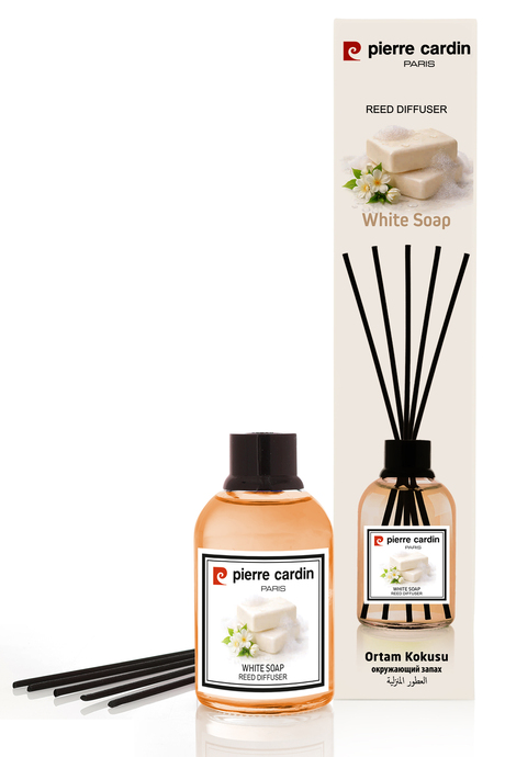 Pierre Cardin Reed Diffuser 110 ml - White Soap - Beyaz Sabun - Oda Kokusu