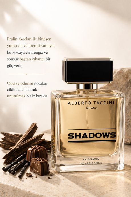 Alberto Taccini SHADOWS Erkek Parfümü - 100 ml