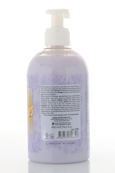 Pierre Cardin Kind to El Sabunu -Yasemin - 480 ml