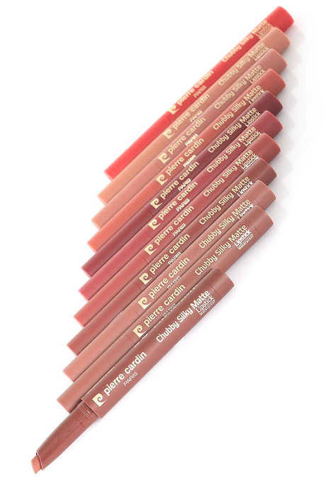 Pierre Cardin Chubby Silky Matte Lipstick –  Waterproof- Suya Dayanıklı Soft Mat Kalem-Ruj-Bourdaux-608