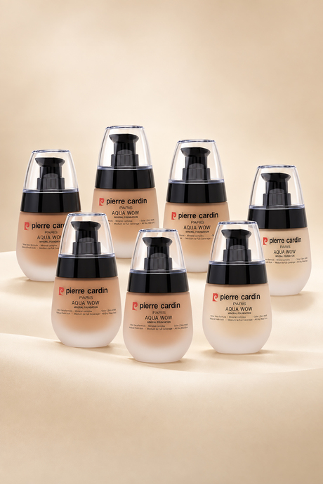 Pierre Cardin Aqua Wow Mineralli Su Bazlı Fondöten Tan Skin with Beige Warm