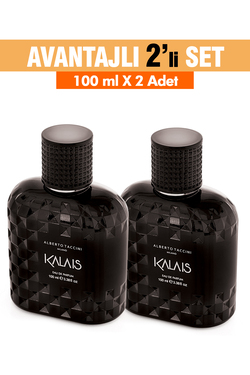 2'Li Set Alberto Taccini KALAIS Erkek Parfümü - 100 ml