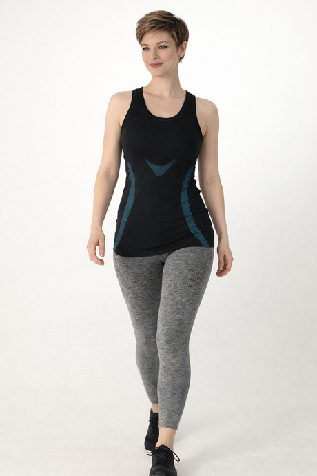 Sporcu Unisex Gym Seamless Dikişsiz T-shirt