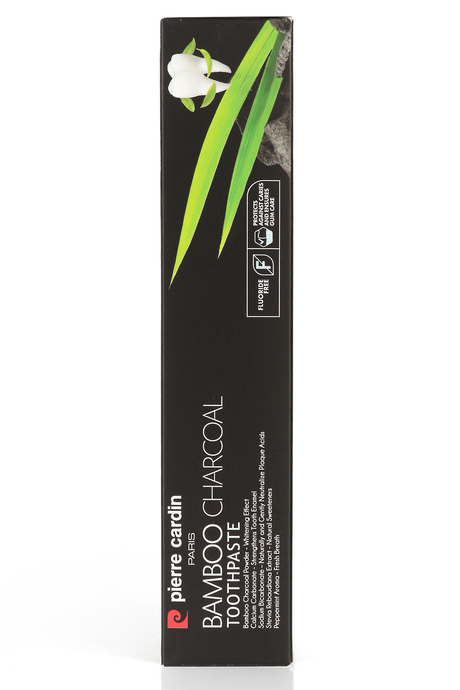 Pierre Cardin Bambu Kömürlü Diş Macunu – Doğal Beyazlatıcı & Ferah Nefes – 75 ml- Natural Whitening Toothpaste – Bamboo Charcoal Power –
