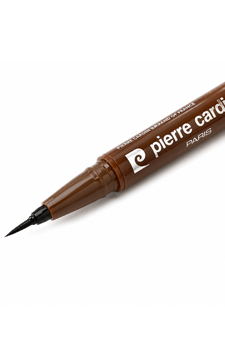 Pierre Cardin Supreme Tattoo Duo Waterproof Eyeliner Pen – Brown-01 - Suya Dayanıklı Çift Uçlu Eyeliner