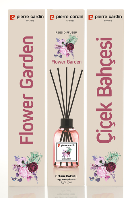 Pierre Cardin Reed Diffuser 110 ml – Flower Garden – Çiçek Bahçesi Oda Kokusu