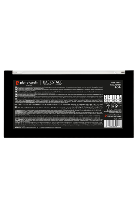 Pierre Cardin Backstage Fall Fever Eyeshadow Palette - Far Paleti (15’li) 