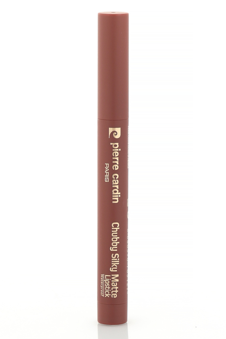 Pierre Cardin Chubby Silky Matte Lipstick –  Waterproof- Suya Dayanıklı Soft Mat Kalem-Ruj-Terracotta-611
