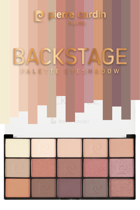 Pierre Cardin Backstage Mocca Eyeshadow Palette - Far Paleti (15’li) 