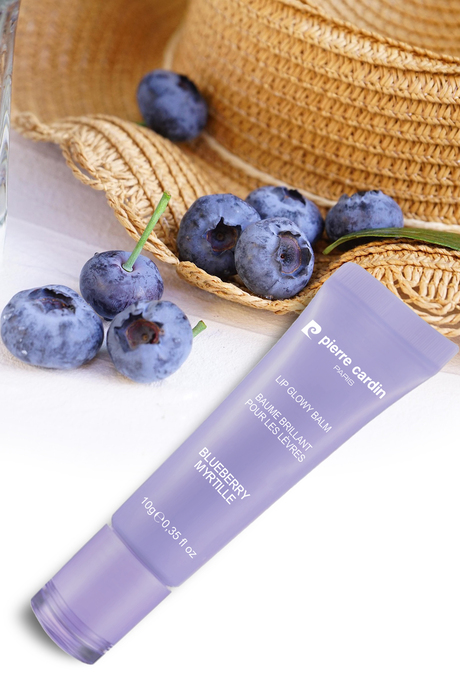 Pierre Cardin Lip Glowy Balm - Parlak Dudak Balmı - Blueberry - 10 gr