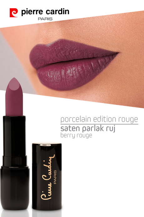 Pierre Cardin Porcelain Edition Lipstick  - Berry Rouge - 231