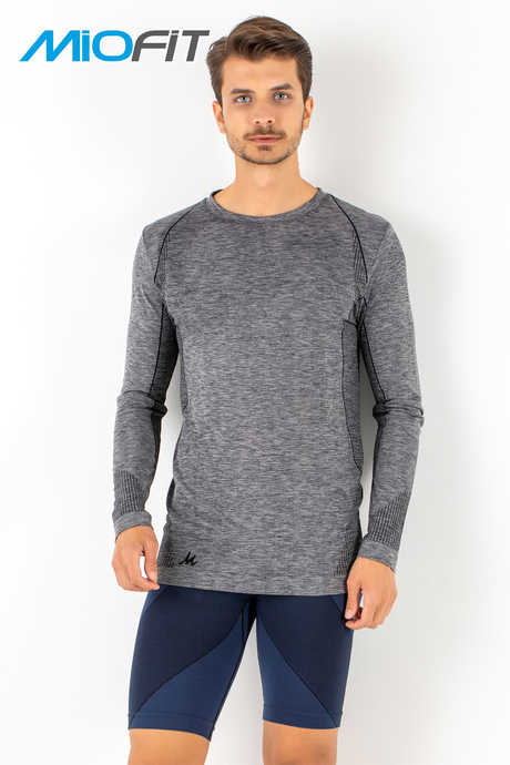 MioFit Erkek Active Wear Uzun Kollu Spor Tişört
