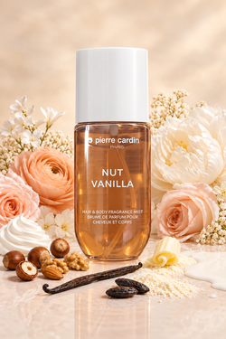 Pierre Cardin Saç ve Vücut Mist - 110 ml - Brazilian Nut Vanilla (Hair & Body Mist)