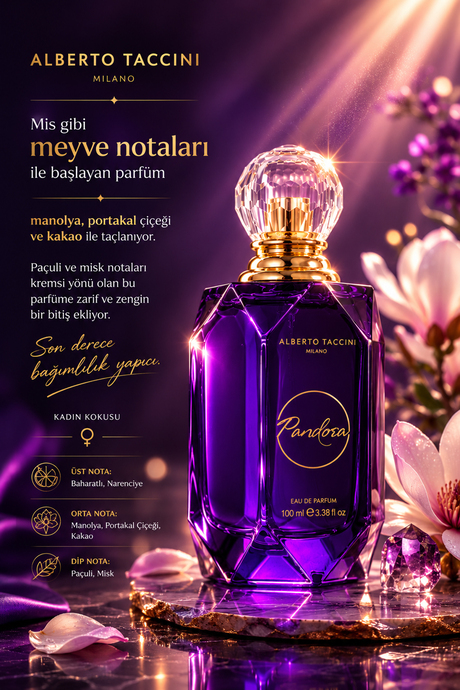 Alberto Taccini PANDORA Kadın Parfümü -100 ml