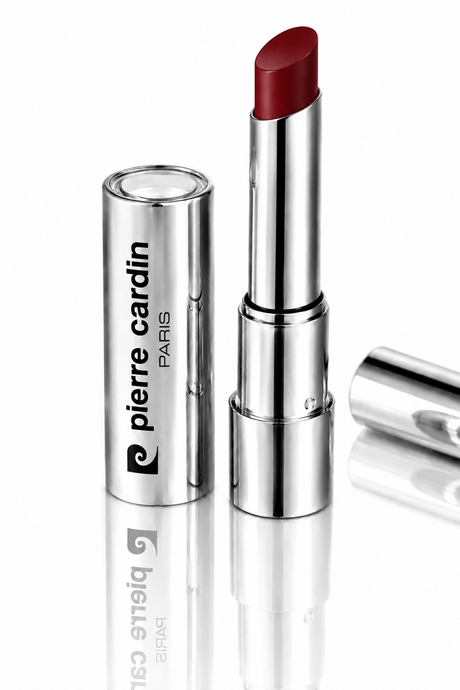 Pierre Cardin Sheer Glow Lipstick - Parlak Bitişli Nemlendirici Ruj - Bourdeux - 015