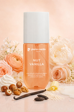Pierre Cardin Saç ve Vücut Mist - 110 ml - Brazilian Nut Vanilla (Hair & Body Mist)