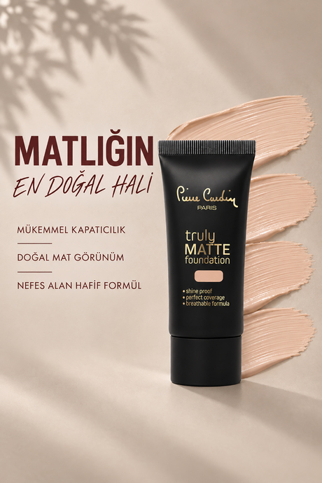 Pierre Cardin Truly Matte Foundation Ivory Buff