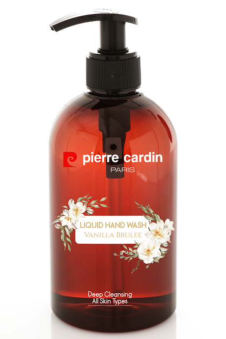 Pierre Cardin Liquid Hand Wash 480 ml – Vanilla Brulee- Sıvı Sabun - Vanilya Brulee
