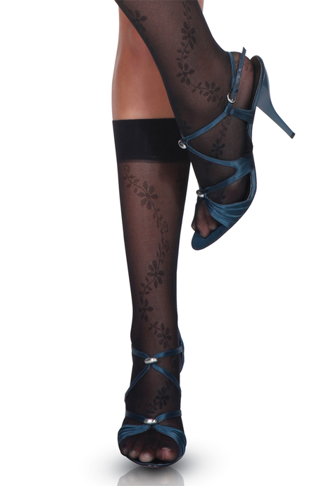 DoReMi Demeter Desenli Dizaltı Çorap