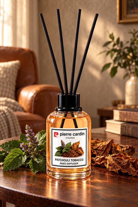 Pierre Cardin Reed Diffuser 55 ml - Patchouli Tobacco - Oda Kokusu