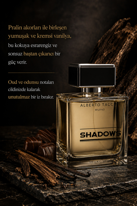 Alberto Taccini SHADOWS Erkek Parfümü - 100 ml